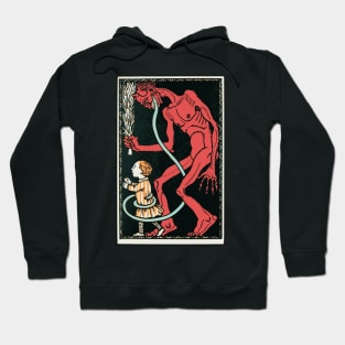 Krampus and Boy Hoodie